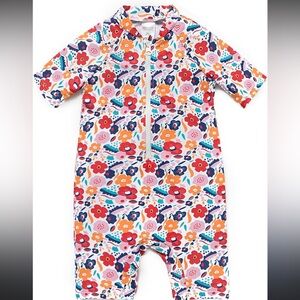 Bonverano One Piece Long Sleeve Swimsuit Rash Guard Bodysuit